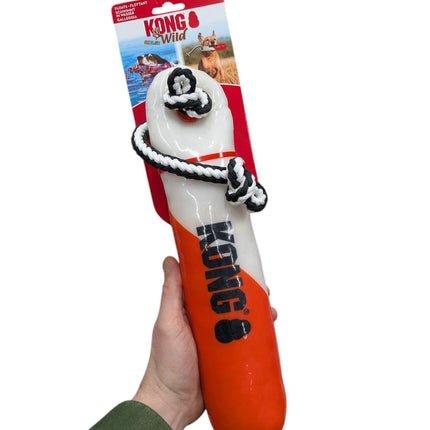 Kong Wild Shieldz Training Dummy Oranje / Wit - Apporteren, zwemmen en gehoorzaamsheidtraining