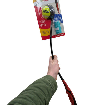 Kong Handipod Launch Werpstok Met Poepzakhouder – Voor Ultiem Speelplezier en Gemak!