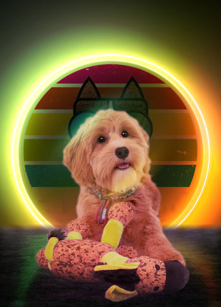 Retrodog Donkey Geel