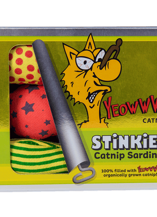Yeowww! Stinkies Catnip Sardines Trio