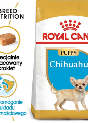 Royal Canin Chihuahua Puppy karma sucha dla szczeniąt do 8 miesiąca, rasy chihuahua 0,5kg