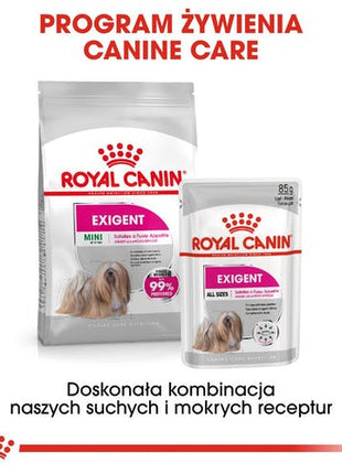 Royal Canin Exigent karma mokra dla wybrednych psów dorosłych, wszystkich ras, pasztet saszetka 85g