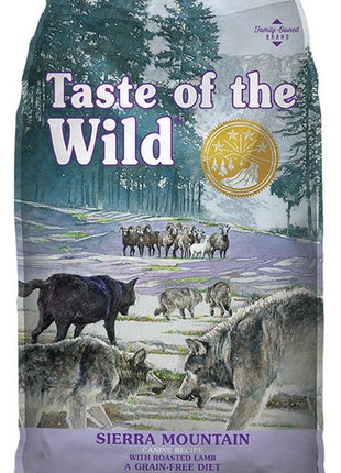 Taste of the Wild Sierra Mountain Canine z mięsem z jagnięciną 2kg