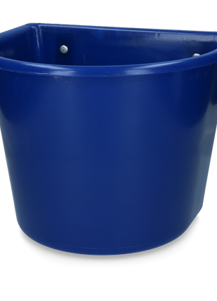 Voerbak 15 l met ophang Donkerblauw