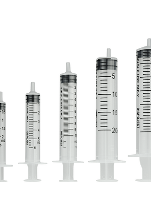 Génia Dispoject 3-delige Wegwerpspuit 2-3 ml