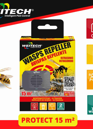 Weitech Ultrasone Wespenverjager WK0023 – afbeelding 5
