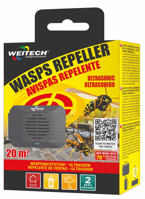 Weitech Ultrasone Wespenverjager WK0023