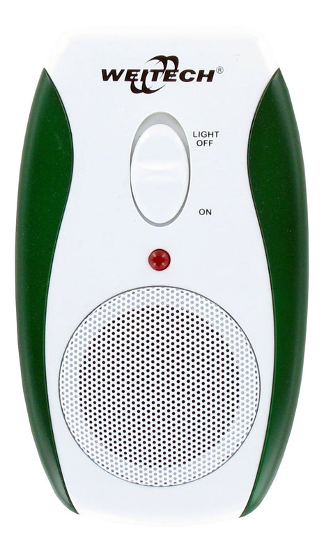 Weitech Ultrasone Ongediertebestrijder met Nachtlampje WK0190 (90 m²)