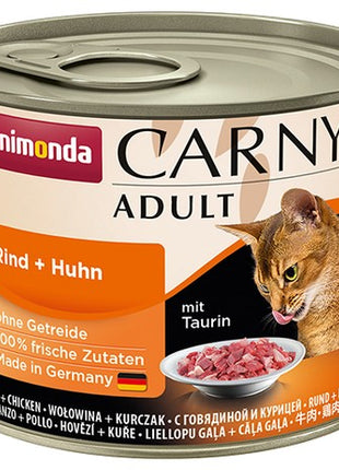 Animonda Carny Adult Wołowina + Kurczak puszka 200g