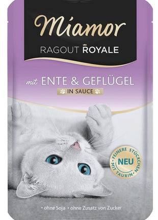 Miamor Ragout Royale z Kaczką i Drobiem w sosie saszetka 100g