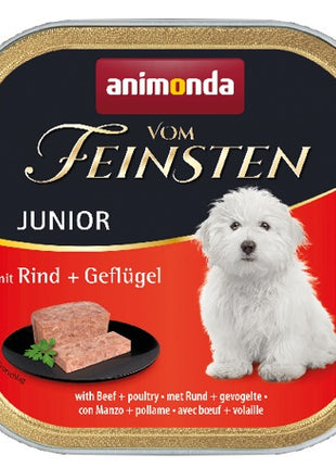 Animonda vom Feinsten Dog Junior Wołowina i Drób 150g