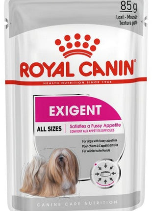 Royal Canin Exigent karma mokra dla wybrednych psów dorosłych, wszystkich ras, pasztet saszetka 85g