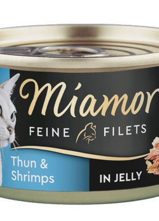 Miamor Feine Filets Dose Thunfisch & Shrimps - tuńczyk i krewetki 100g