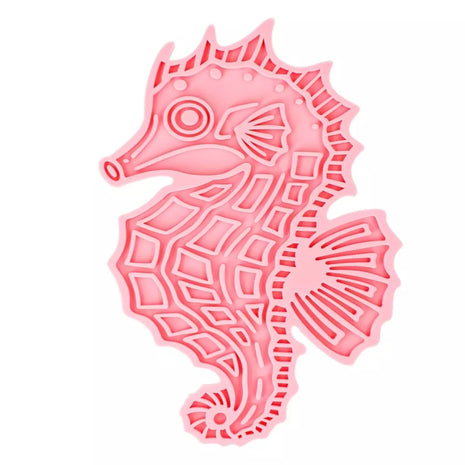 Lick Mat Seahorse - rosa