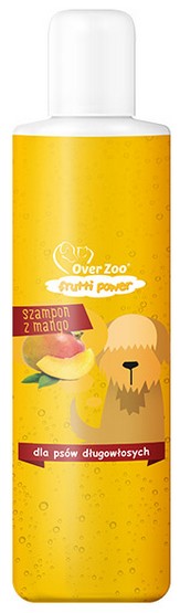 Over Zoo Frutti Power Szampon o zapachu mango - psy długowłose 200ml